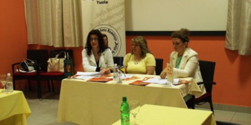 Juni, 2014., Tuzla, Predavanje na temu zaštite zdravlja žena, Udruženje žena Romkinja "Bolja budućnost", Tuzla
